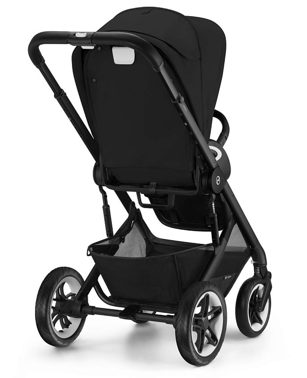 Коляска 2 в 1 Cybex Talos S Lux BLK Moon Black с дождевиком прогулочного блока