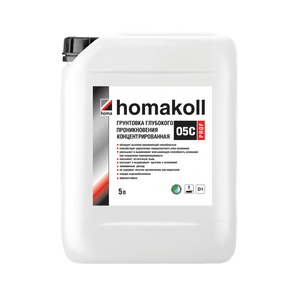Грунтовка HOMAKOLL 05 C PROF (концентрат) 5л