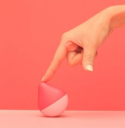 Нежный вибромассажер MINI UME ANZU VIBRATOR (Цвет: розовый)