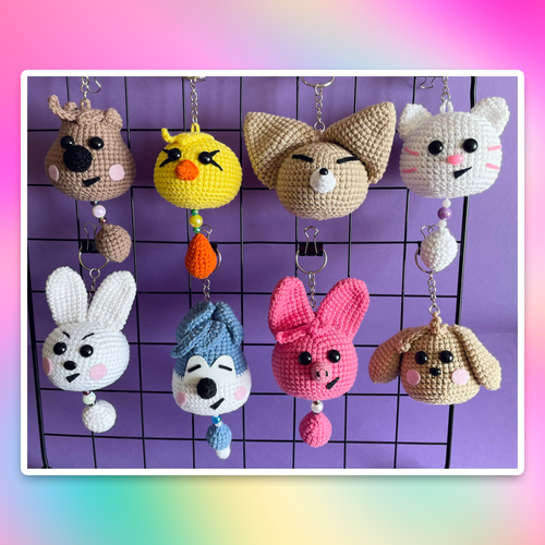 Брелок (вязаный) / ChinSilToys / SKZoo mini