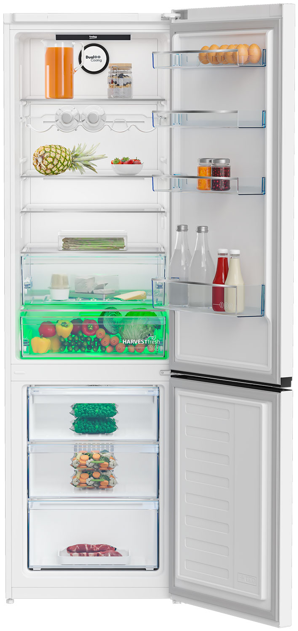 Двухкамерный холодильник Beko B3DRCNK402HW