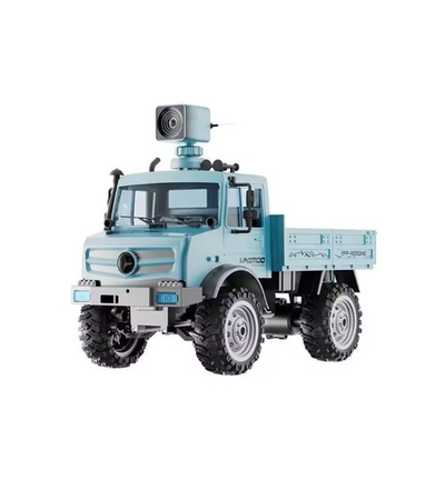 Радиоуправляемая машина WPL Следопыт с FPV HD WIFI камерой (синяя) 4WD 1/16 2.4G RTR