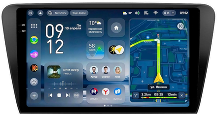 Магнитола для Skoda Octavia A7 2013-2020 - Teyes CC4-PRO монитор 10.36" 2K QLED на Android 13, Snapdragon 778G, AI, CarPlay, DSP, 4G SIM-слот