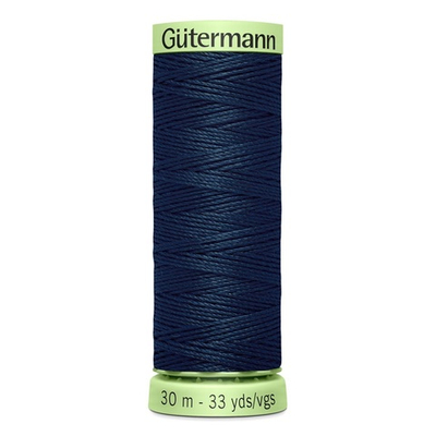 Нить Top Stitch 30/30 м для декоративной отстрочки, Gutermann, 487 т.т.сине-зеленый