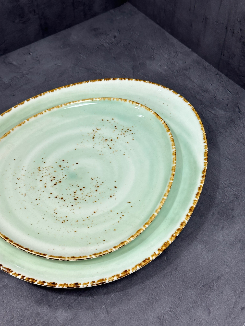 Тарелка Organica Green 19*17 см P.L. Proff Cuisine