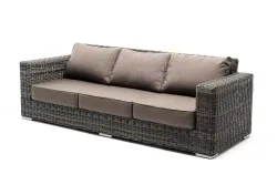 "Боно" лаунж-зона из искусственного ротанга, цвет графит