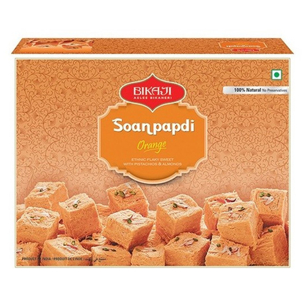 Соан Папди с апельсином Викаджи (Soan Papdi Bikaji), 200 грамм