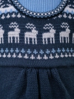 Сарафан вязаный для девочки