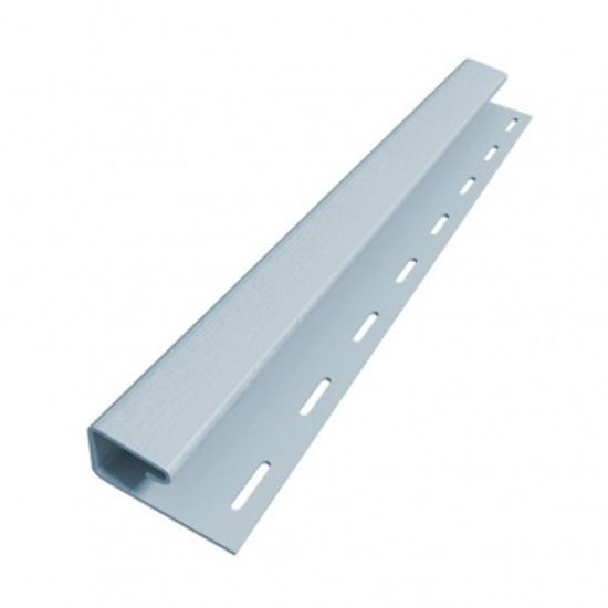 Сайдинг добор J-профиль 3,66м.серо-голубой