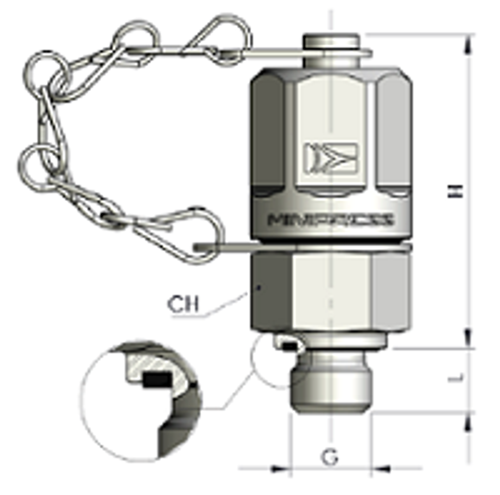 КТ 16x2 - 16x1.5 (Ш) flat face (металл.)
