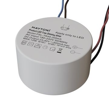 Источник питания PSL-TR40-300mA 12W белый IP54 Triac Мaytoni
