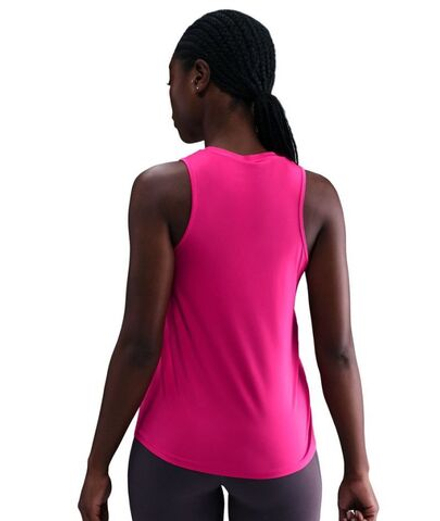 Женский топ теннисный Nike Dri-FIT Nike One Classic - rush pink/white