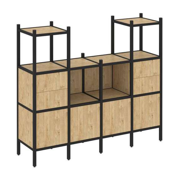 Лофт Прямой стеллаж VR.L-14  1694*446*1458