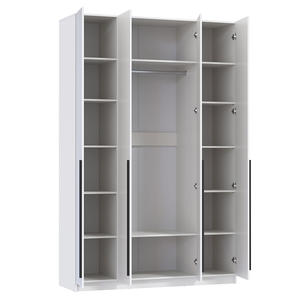 Шкаф для одежды 4-х створчатый Брандо 67.09, Белый