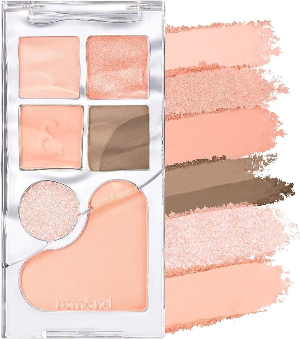 Rom&Nd Bare Layer Palette универсальная палетка для глаз и лица