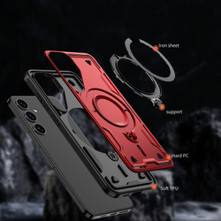 Чехол Magneto Case с кольцом для Samsung Galaxy S24 FE