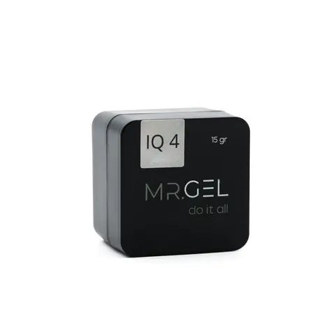 №4 Гель для наращивания и укрепления ногтей Mr.Gel IQ gel 15ml