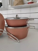 Набор антипригарной посуды для приготовления Brioni