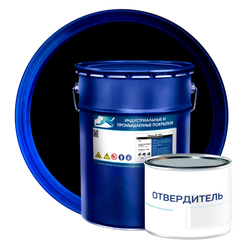 Эмаль ХВ-124 /20 кг/ черный