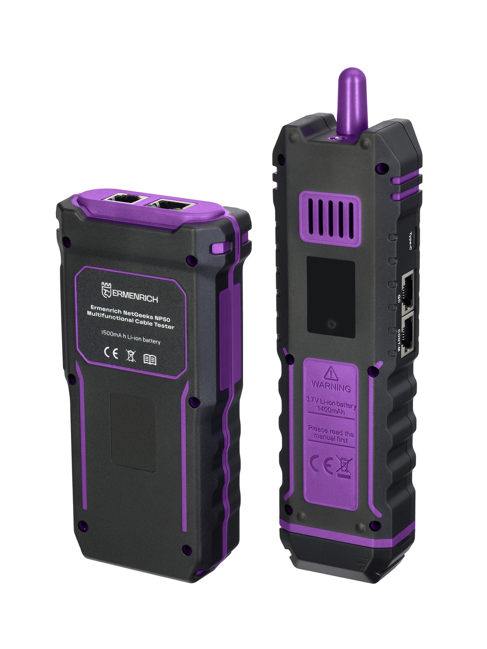 Многофункциональный кабельный тестер Ermenrich NetGeeks NP50