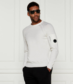 Хлопковый свитер C.P. Company - экрю(17CMKN049A005528A)