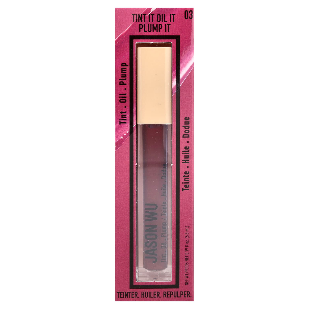 Jason Wu, Tint It Oil It Plump It®, оттенок 03 ягодник, 5,8 мл (0,19 жидк. унции)
