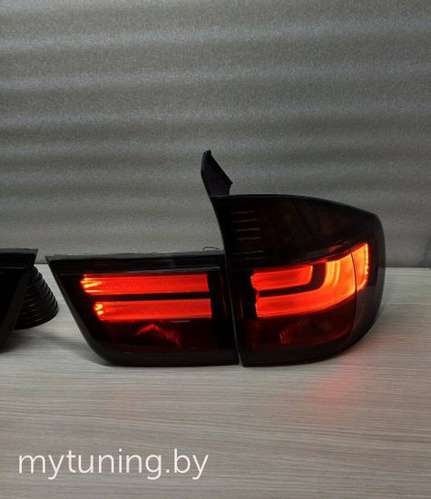 Задние фонари smoke led LCI style для BMW X5 E70