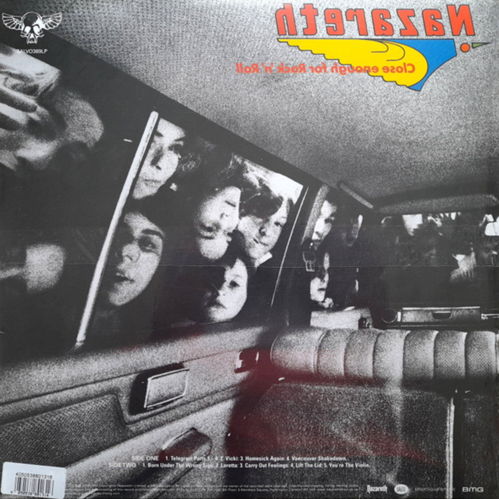 Nazareth / Close Enough For Rock 'N' Roll (Coloured Vinyl)(LP)