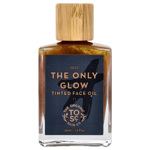 The Organic Skin Co., The Only Glow, масло для лица с тонирующим эффектом, насыщенный цвет, 30 мл (1 жидк. унция)