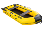Броня-260 M желтый-черный (лодка ПВХ с усилением)