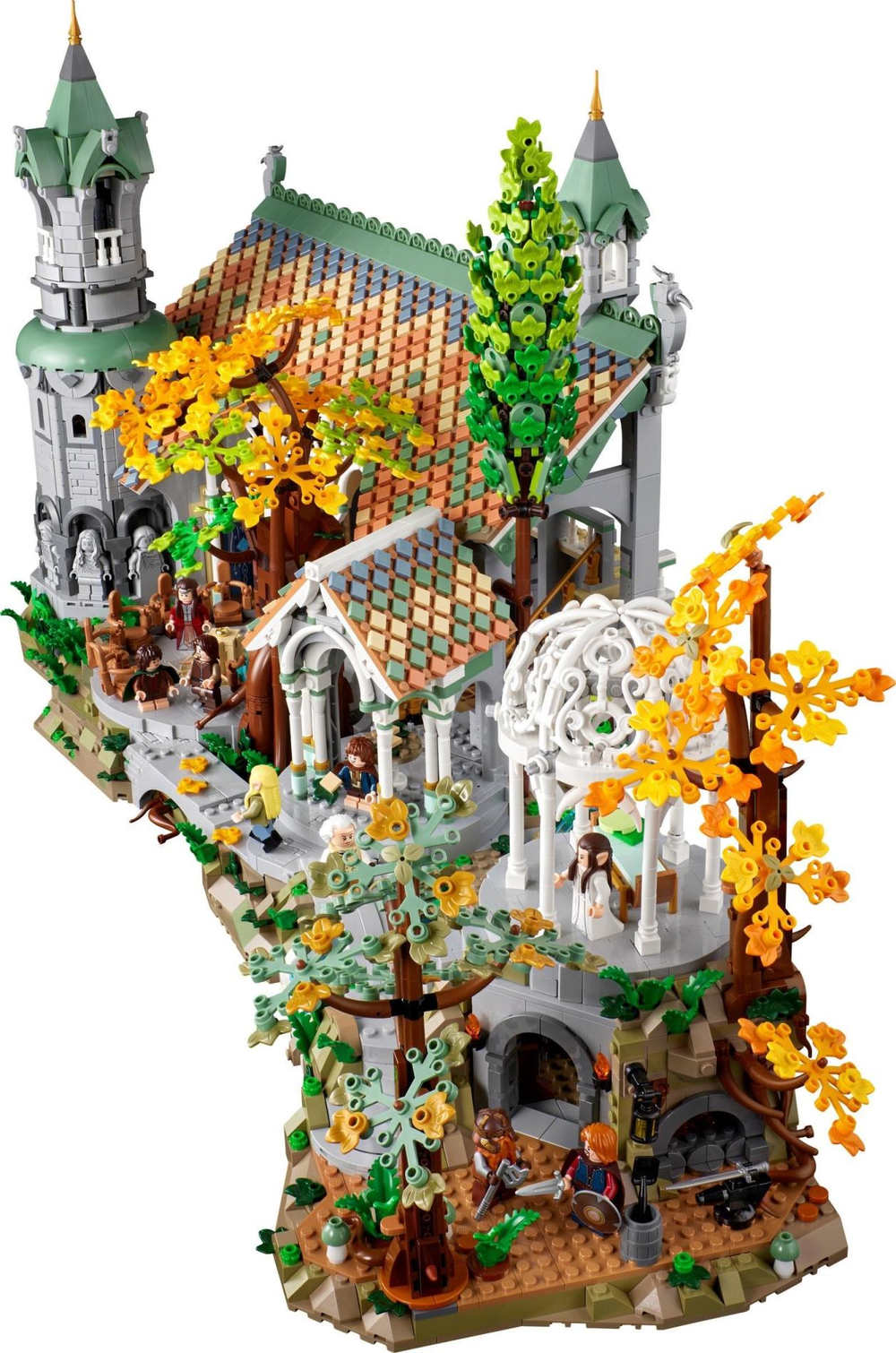 Конструктор Лего Айконс Властелин колец: Ривенделл 10316 | LEGO Icons The Lord of the Rings Rivendell 6167 деталей 18+