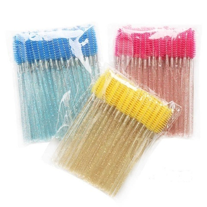 Нейлоновая щеточка 1 шт с блестящим основанием