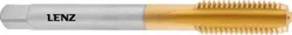 Метчик машинный LENZ М6х1 HSSE/пароокс., DIN 371, арт. LZGM-2106