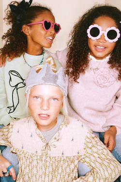 ZARA ПЛАТЬЕ С ЦВЕТОЧНЫМ ПРИНТОМ И КОКЕТКОЙ, СВЕТЛО-БЕЖЕВЫЙ