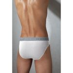 Мужские трусы слипы Doreanse белые со вставками 1221