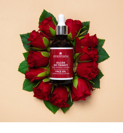 Orientana Japanese Rose & Saffron Face Oil - омолаживающее масло для лица /   50  ml  / GTIN 5902596416355