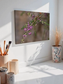 Картина на стену 40 X 50 Фиолетовые цветы