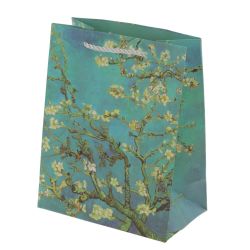 GAEM Пакет подарочный S (бумага 210г/м2, блок 12шт), L18 W10 H23 см, 4в.