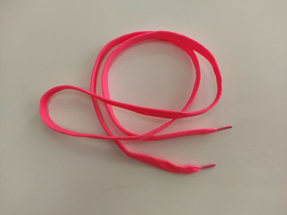 Шнурок, цвет- Розовый неон