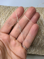 MINORLUX - Fratelli Franchi; вискоза, металлизированный люрекс, п/а; 770м/100гр; col. 8727, цвет: бежевый с золотым люрексом; S715; MP. ТОЛЬКО!! бобинки: 530, 449 гр