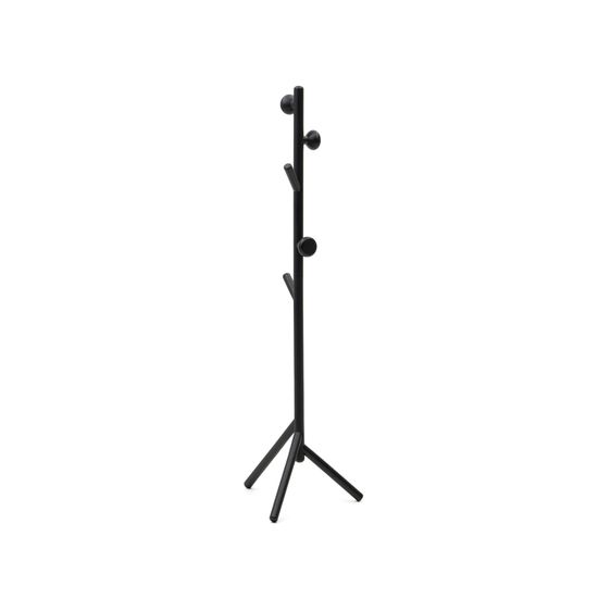 Вешалка Nadue из массива бука с черной отделкой 170 см