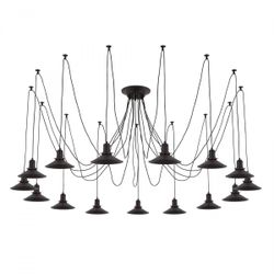 Citilux Эдисон CL451152 Люстра паук Венге