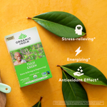 Organic India, Зеленый чай с тулси, 18 пакетиков, 34,2 г (1,21 унции)