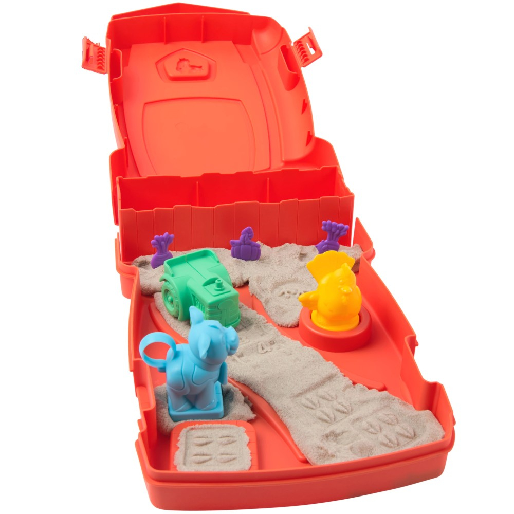 Kinetic Sand - Кинетический песок ПЕСОЧНАЯ ФЕРМА 340 г + аксессуары 6072781