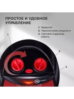 Тепловентилятор керамический обогреватель SHV2001