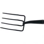 63803 Вилы 4-х рогие, огородные 175х220х1320мм, кованные, деревянный черенок