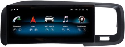 Магнитола для Volvo S60/V60 2010-2018 (вместо 7" экрана, поддержка штатного меню) - Carmedia JT-V8006 на Android 10, 4Гб+64Гб, CarPlay