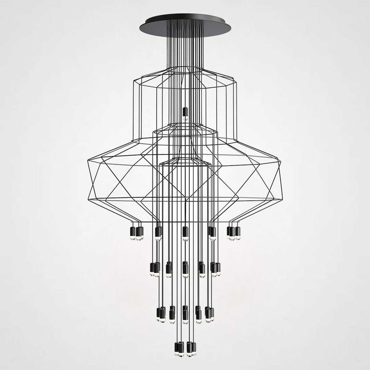 Подвесная люстра Imperium Loft Vibia Wireflow 75394-22