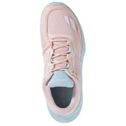 Женские Кроссовки теннисные Babolat SFX 4 All Court - peach/blue