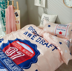 Постельное белье 1.5 Полуторка Сатин Детское 07